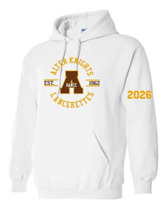 Picture of Alter Lancerettes - Unisex -  Heavy Blend Hooded Team Sweatshirt by Gildan 18500 - White