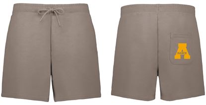 Picture of Alter Lancerettes - Ladies - Heavy Weight Heritage Prep Shorts  by Holloway 223783 - Mink