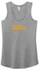 Picture of Alter Lancerettes - Ladies - Women's Perfect Tri-Racerback Tank by District DM138L - Grey Frost or White