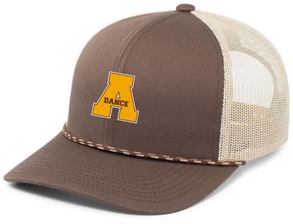 Picture of Alter Lancerettes - Trucker Snapback Braid Cap by Pacific 104BR - Brown/Tan