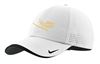 Picture of Alter Lancerettes - Dri Fit Perforated Performance Cap by Nike NKFB6445 - White/Black