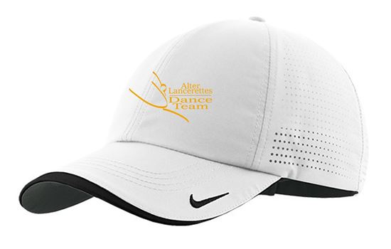 Picture of Alter Lancerettes - Dri Fit Perforated Performance Cap by Nike NKFB6445 - White/Black