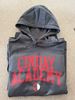 Picture of Clearance!! Cinday  - Unisex - Warm Up  Wick Fleece Pullover Hoodie by Sport Tek F244 - 1 Left!  - Smoke Grey