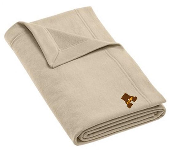 Picture of The NEW Brown!! Alter Dance Fleece Stadium Blanket by Gildan - 18900 - Sand