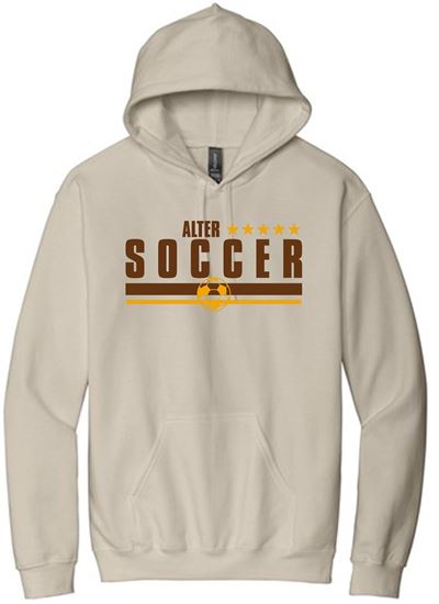 Picture of Alter Boys Soccer - Softstyle Hoodie By Gildan - SF500 - Logo 1