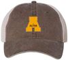 Picture of Alter Boys Soccer - Sportsman Pigment-dyed Trucker Cap- SP510 - Brown/ Stone