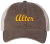 Picture of Alter Boys Soccer - Sportsman Pigment-dyed Trucker Cap- SP510 - Brown/ Stone