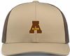 Picture of Alter Boys Soccer- Trucker Snapback Cap by Pacific Headwear 104c -  Brown/Tan