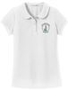 Picture of Light Blue Being Discontinued!! Incarnation - Girls - (Pre K - 8th Grade) - Short Sleeve Uniform Polo by Port Authority YG503 - Light Blue or White