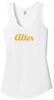Picture of Alter Boys Soccer - Ladies - Women's Perfect Tri-Racerback Tank by District DM138L - Grey Frost or White