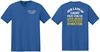 Picture of Our Lady Of Light - Youth/Unisex - Pray For Us - DryBlend 50/50 Poly Blend Tee by Gildan 8000(b)  - Royal