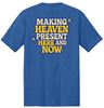 Picture of Our Lady Of Light - Youth/Unisex -  I Am The LIght - Perfect Tri Tee by District DM130(Y) - Royal Frost