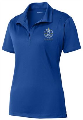 Picture of Our Lady Of Light - Ladies - Sport Tek Polo LST650 - Royal