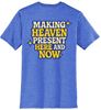 Picture of Our Lady Of Light - Youth & Adult/Unisex -  Perfect Tri Tee w/ Vision Logo by District DT6000(Y) - Royal Frost