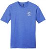 Picture of Our Lady Of Light - Youth & Adult/Unisex -  Perfect Tri Tee w/ Vision Logo by District DT6000(Y) - Royal Frost