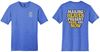 Picture of Our Lady Of Light - Youth & Adult/Unisex -  Perfect Tri Tee w/ Vision Logo by District DT6000(Y) - Royal Frost