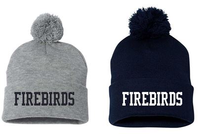 Picture of Kettering Beavertown - Pom-Pom Knit Beanie by Sportsman SP15 - Light Heather Grey or Navy