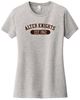 Picture of $5 OFF!! Clearance!! - Ladies Medium -  V.I.T. Short Sleeve Tee by District DT6002 - 1 Light Heather Grey or 1 White -  2 Left!!