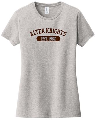 Picture of Clearance! - Alter High School - Ladies Medium -  V.I.T. Short Sleeve Tee by District DT6002 - (2 in Light Heather Grey) or (1 in White) -  3 Left!!