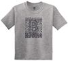 Picture of Kettering Beavertown - Youth - Short Sleeve Tee by Gildan 8000b - Azalea, Light Blue, or Sports Grey