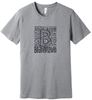 Picture of Kettering Beavertown - Adult/Unisex - Jersey Short Sleeve Tee by Bella + Canvas BC3001CVC - Athletic Heather, Heather Baby Blue, or Heather Pink