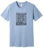 Picture of Kettering Beavertown - Adult/Unisex - Jersey Short Sleeve Tee by Bella + Canvas BC3001CVC - Athletic Heather, Heather Baby Blue, or Heather Pink
