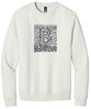 Picture of Kettering Beavertown - Adult/Unisex - Perfect Weight Fleece Crewneck by District DT1106 - Heathered Steel or White Onyx