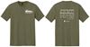 Picture of St. John Paul II  - Adult/Unisex - Prefect Tri Short Sleeve Tee by District DM130 - Deepest Grey,  Heathered Teal, or Military Green Frost