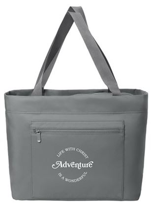 Picture of New! St. John Paul II - Matte Carryall Tote by Port Authority BG435 - Grey or Sahara
