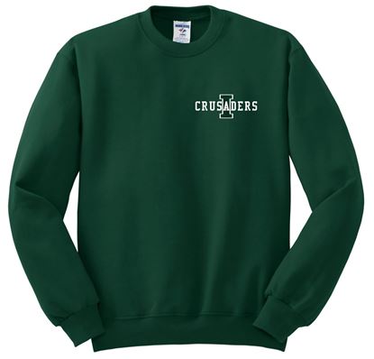 Picture of Incarnation - Youth & Adult/Unisex - Gym Crewneck by Jerzees 562B/M - Forest Green