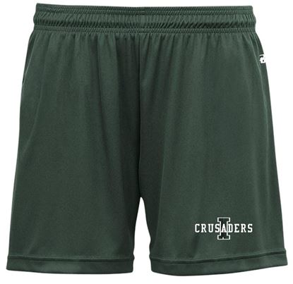Picture of Incarnation - Girls & Ladies - B-Core Gym Shorts by Badger 2116/4116 - Forest