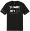 Picture of St. John Paul II  - Adult/Unisex - Prefect Tri Short Sleeve Tee - JOY - by District DM130 - Black