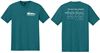 Picture of St. John Paul II  - Adult/Unisex - Prefect Tri Short Sleeve Tee - ADVENTURE- Left Chest -  by District DM130 - Deepest Grey,  Heathered Teal, or Military Green Frost