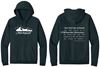 Picture of St. John Paul II Fleece Adult/Unisex Hoodie by District DT6100 - Full Chest - Black, Heathered Charcoal, Military Green, Or Teal