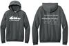 Picture of St. John Paul II Fleece Adult/Unisex Hoodie by District DT6100 - Full Chest - Black, Heathered Charcoal, Military Green, Or Teal