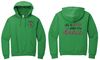 Picture of Youth & Adult/Unisex - Short Sleeve Tee + Hooded Sweatshirt in Kelly Green - 29M(B) + 996M(Y)
