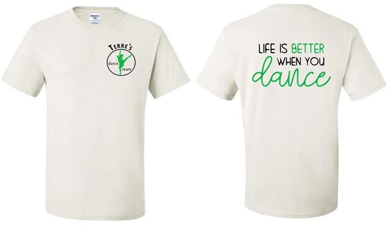 Picture of Youth & Adult/Unisex - Short Sleeve Tee + Hooded Sweatshirt in White - 29M(B) + 996M(Y)