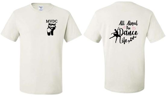 Picture of Youth & Adult/Unisex - Short Sleeve Tee + Hooded Sweatshirt in White - 29M(B) + 996M(Y)