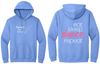 Picture of Youth & Adult/Unisex - Short Sleeve Tee + Hooded Sweatshirt in Carolina Blue -  8000(B) + 18500(B)