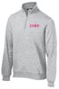 Picture of NEW COLOR ADDED! Chix - Unisex - 1/4 Zip Sweatshirt by Sports Tek ST253 - Athletic Heather, Black or White