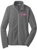 Picture of NEW COLOR ADDED! Chix - Ladies - Microfleece Full Zip Jacket by Port Authority L223 - Black, Pearl Grey or White