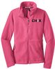Picture of NEW! Chix - Ladies - Full Zip Fleece Jacket by Port Authority L217 - Black, Pink Blossom or White