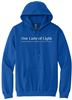 Picture of Our Lady Of Light -  Youth & Adult/Unisex - Letterhead Logo - Softstyle Midweight Fleece Hoodie  By Gildan - SF500(B) - Royal or Sports Grey