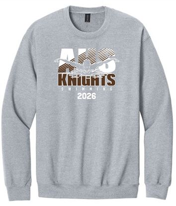 Picture of Alter Swim - Adult/Unisex - Softstyle Crewneck Alter Swimming Screened Logo by Gildan SF000 - Sports Grey