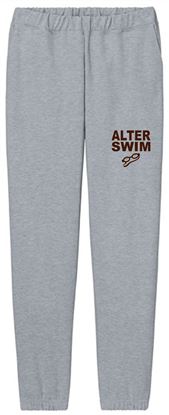 Picture of Alter Swim- Adult/Unisex- Softstyle Midweight Pocket Sweatpants w/ Alter Swim Logo by Gildan SF100 - Sports Grey