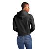 Picture of Chix - Ladies Medium - Cropped Hoodie by District DT6101 - Black