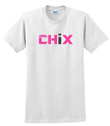 Picture of Chix -  Adult Small - 100% Cotton Short Sleeve Tees 2000(B) - White