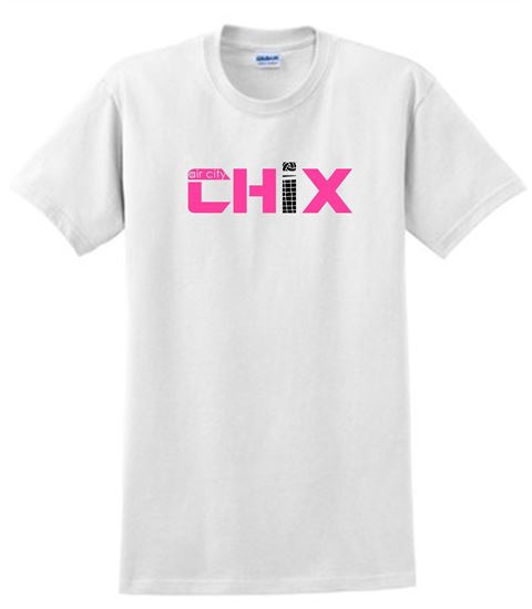 Picture of Chix -  Adult Small - 100% Cotton Short Sleeve Tees 2000(B) - White