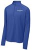 Picture of Bishop Leibold - Adult/Unisex - Wicking 1/4 Zip Pullover by Sport Tek ST850 - Heather Charcoal Grey, True Navy, True Royal, or White