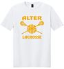 Picture of Alter Girls Lacrosse - Adult/Unisex - Softstyle Short Sleeve Tee by Gildan 64000 - Brown, Sand, or White